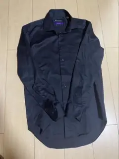 ブラックドレスシャツ