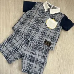 美品☆ La Chiave ラ キエーベ シャツ・ハーフパンツ　上下セット80