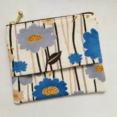 【319】ポケットティッシュポーチ　ハンドメイド　小物入れ　ティッシュケース