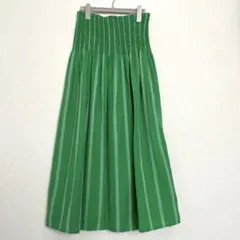 SIMPLICITE ロングスカート　リバーシブル　シンプリシテェ　混麻