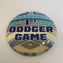 ドジャース観戦記念　缶バッチ
