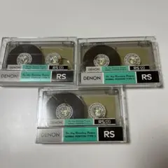 デンオン RS120V3 カセットテープ3本のサムネイル