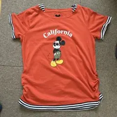 ミッキー　Tシャツ　美品　L トップス　ルームウエア　ディズニーのサムネイル