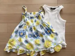 ブランシェス　futafuta ベビー服 2点セット 80cmのサムネイル