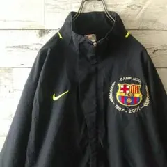 希少☆ナイキ バルセロナ カンプノウ 50周年 刺繍 トラックジャケット S～M