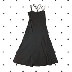 GRL ダブルストラップフレアキャミワンピース