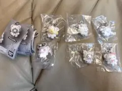 コンプリート サンリオ めじるしアクセサリー ふわふわスノー フロッキー 全6種