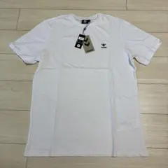 【新品】hummel ホワイト Tシャツ Mサイズ