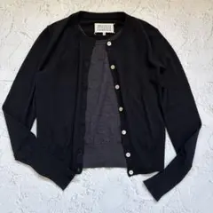 Maison Margiela（メゾン マルジェラ）カーディガン M ブラックのサムネイル
