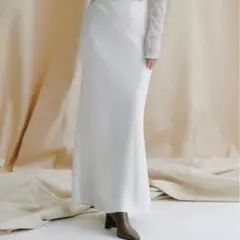 【新品】anuans サテンナロースカート