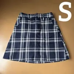 Heather チェックミニスカート　Sサイズ
