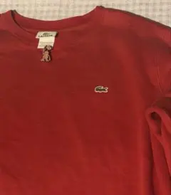 LACOSTE ラコステ トレーナー レッド　赤
