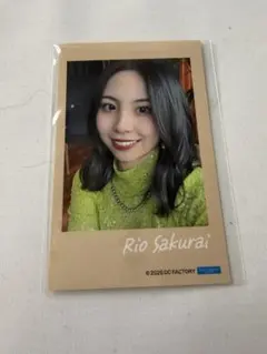 櫻井梨央 モーニング娘。春ツアーRays of Light チェキ風ステッカー