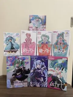 初音ミク·プライズフィギュア·8体セット·新品未開封 - メルカリ