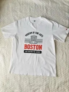 【UNIQLO UT】ボストン美術館 コラボ Tシャツ 白 XL mfaロゴ