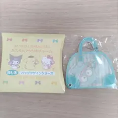 サンリオカスタムアクリルチャーム　推し活バックデザインシリーズ　ハンギョドン