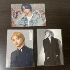 BE:FIRST ジュノン トレカ3種セット➕メッセージ付き