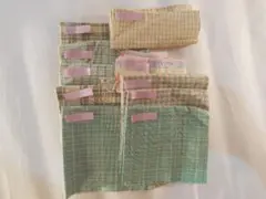 ハギレ　まとめ売り　グリーン系