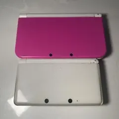 New 3DS LL ピンク ホワイト セットジャンク品