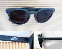 JINS × Snow Peak コラボ サングラス グレー ラバーのサムネイル