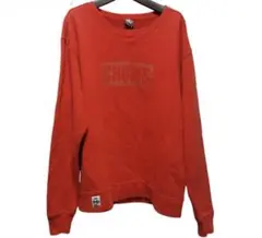 CHUMS チャムス スウェット トレーナー レッド　XL