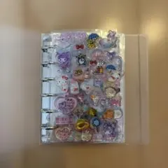 シール帳　完成品　ボンボンドロップシール　クーリア　サンリオ　ラブブ　ファイル