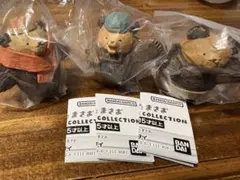 たかはたまさお 木彫り風 FIGURE COLLECTION 3種類