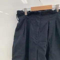 【earth music&ecology】フレアスカート　ネイビー　S