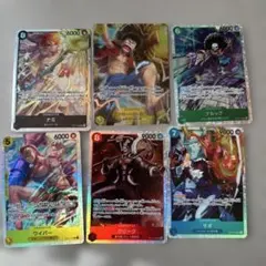 神の島の冒険　ルフィ　シークレット　ナミ　6枚セット