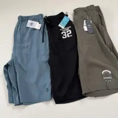 ショートパンツ3点セット接触冷感、ドライ
