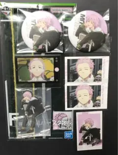 ウィンドブレーカー　桐生三輝 アクスタ 缶バッジ セット