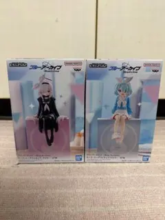 ブルーアーカイブ モニタートップフィギュア アロナ＆プラナ 2種セット