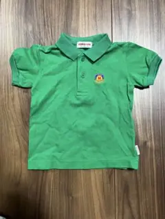 ミキハウス　ポロシャツ　80サイズ　グリーン
