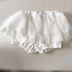 ホットビスケッツ ホワイトチュールパンツ