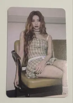 itzy トレカ　yuna