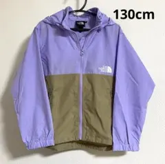 ノースフェイス コンパクトジャケット ラベンダー 130 美品♪