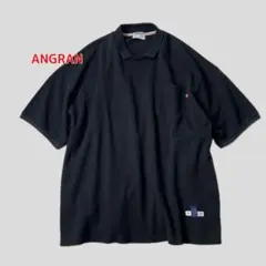 ANGLAN アングラン オーバサイズ 胸ポケット ポロシャツ 韓国 