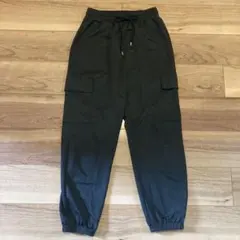 ブラック　カーゴパンツ　M