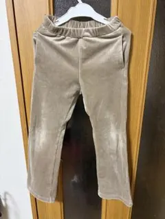 GU コーデュロイパンツ 130 ベージュ