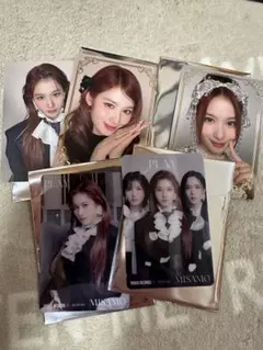 TWICE MISAMO PLAY トレカ タワレコ ラキドロ 箔押し サナ2種