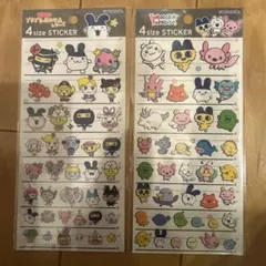 4サイズステッカー たまごっち 2枚セット