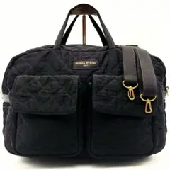 希少 SONIA RYKIEL 2way boston bag quilting