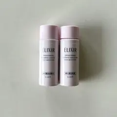 新品　ELIXIR ブライトニング　化粧水　乳液　サンプル　18ml 2本のサムネイル