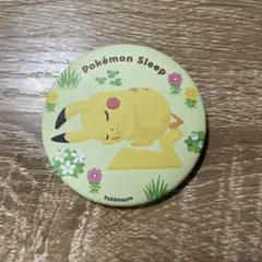 Pokemon sleepおやすみ缶バッジ 피카츄