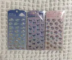 サンリオ ぷくっとシール 3点セット ダイソー