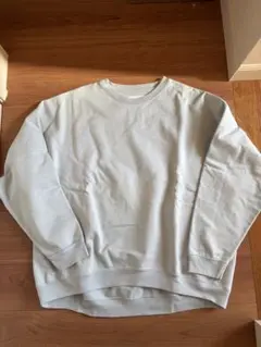MARKAWARE　21SS huge sweat　サマーブルー　サイズ1のサムネイル