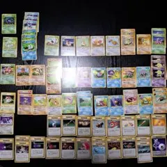 旧裏ポケモンカード　72枚セット