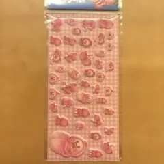 大人気！こびとづかんぷっくりシール　カクレモモジリ