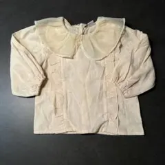 Cottoli アイボリー トップス ブラウス 95cm 新品未使用 2点あり