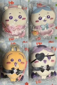 てんし&あくま　てんしとあくま　ぬいぐるみS　ちいかわ　ハチワレ　うさぎ